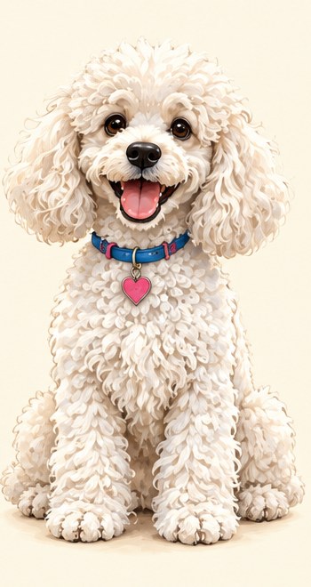 Maggie sitting